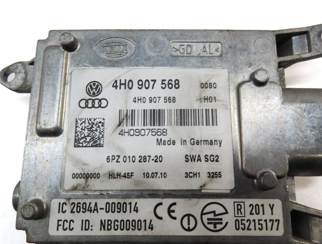 Thumbnail 4: 2011-2012 AUDI A8 (D4 4H) BLIND SPOT ALERT RADAR LANE DEPARTURE MODULE (SLAVE)