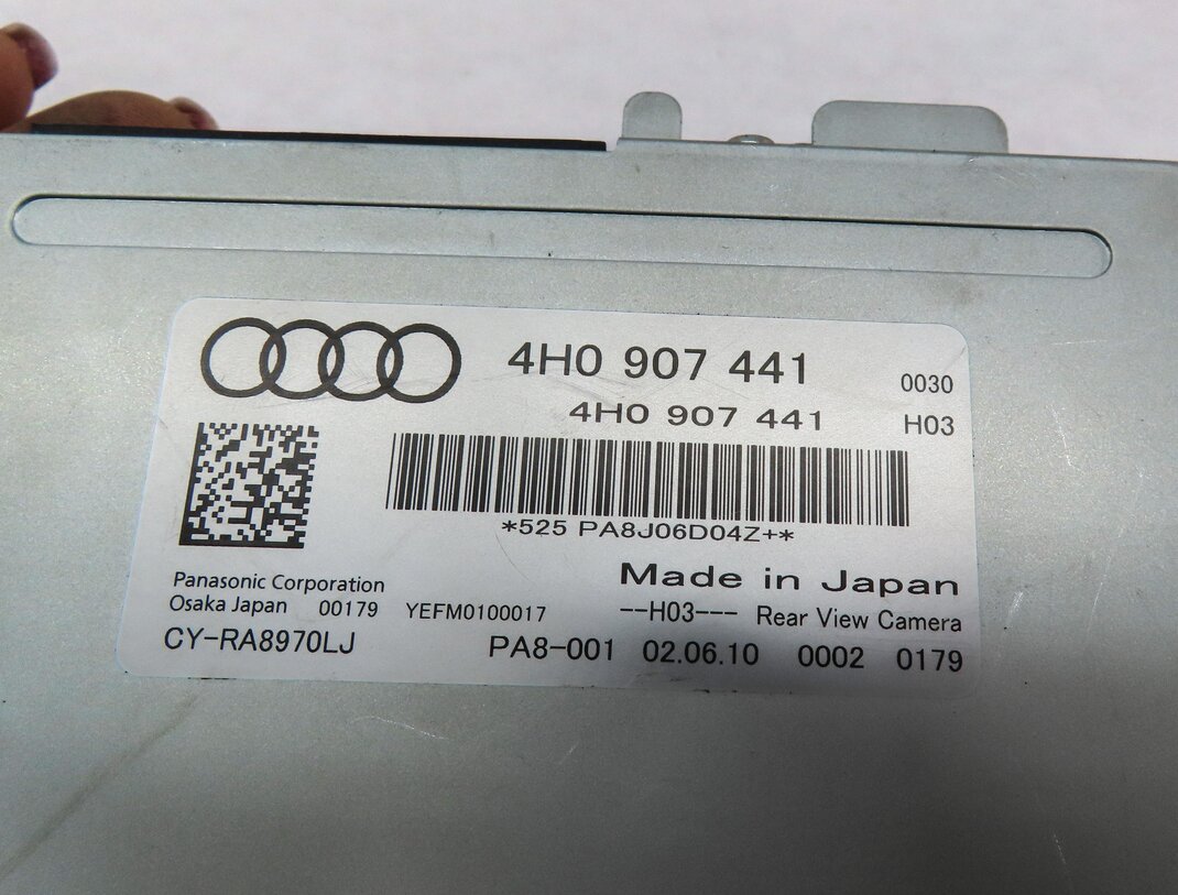 Thumbnail 4: 2011-2014 AUDI A8 S8 (D4 4H) REARVIEW BACKUP REVERSE CAMERA CONTROL MODULE