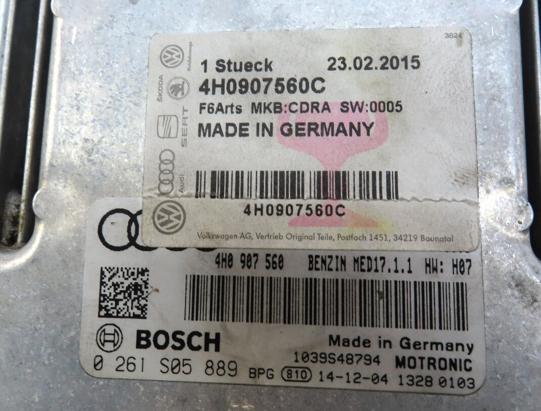 Thumbnail 11: 11-12 AUDI A8 D4 4H SPEEDOMETER ADAPTIVE NIGHT 4.2L ENGINE BODY MODULE KEY SET