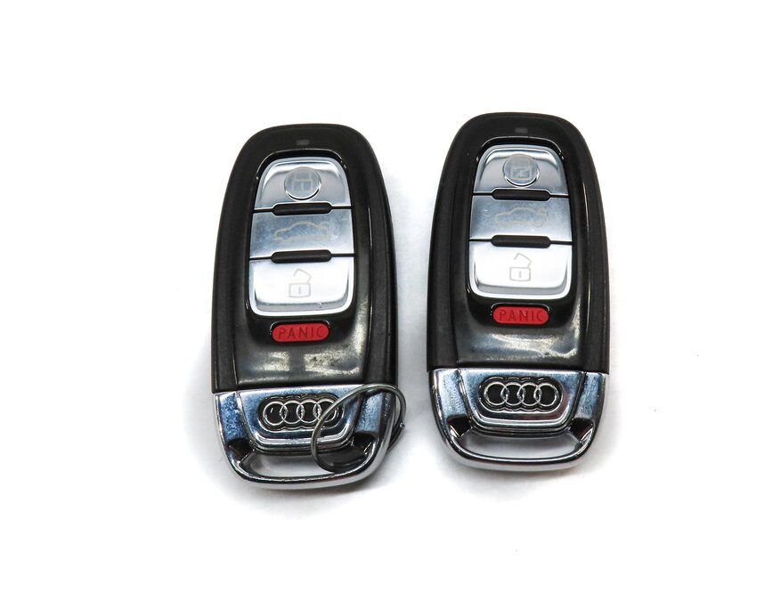 Thumbnail 23: 11-12 AUDI A8 D4 4H SPEEDOMETER ADAPTIVE NIGHT 4.2L ENGINE BODY MODULE KEY SET