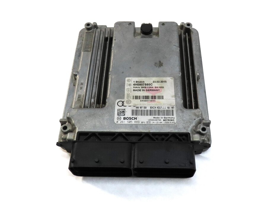 Thumbnail 4: 11-12 AUDI A8 D4 4H SPEEDOMETER ADAPTIVE NIGHT 4.2L ENGINE BODY MODULE KEY SET