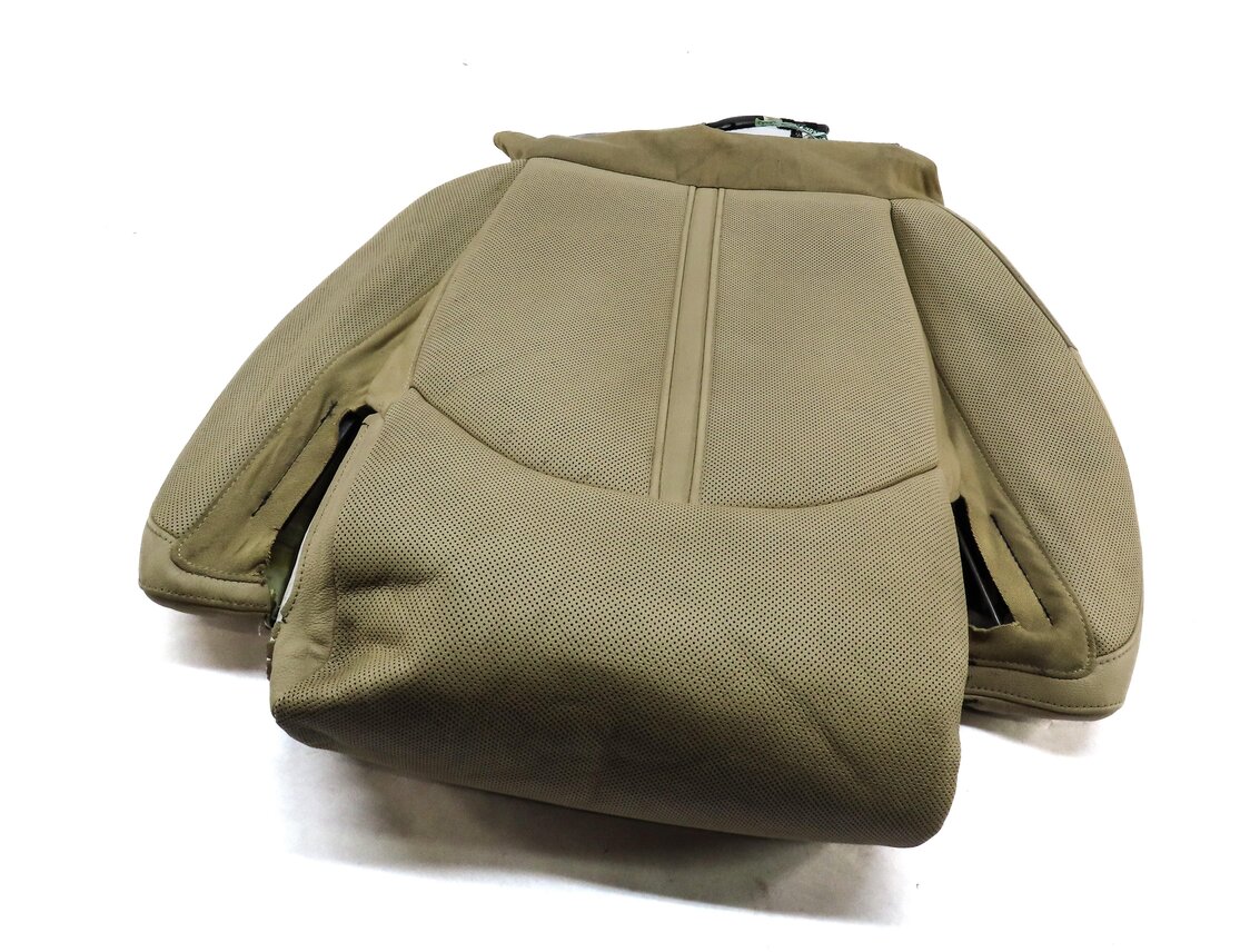 2011 AUDI A8 (D4 4H) FRONT RIGHT LOWER HEATED VENTED MASSAGE SEAT CUSHION BEIGE