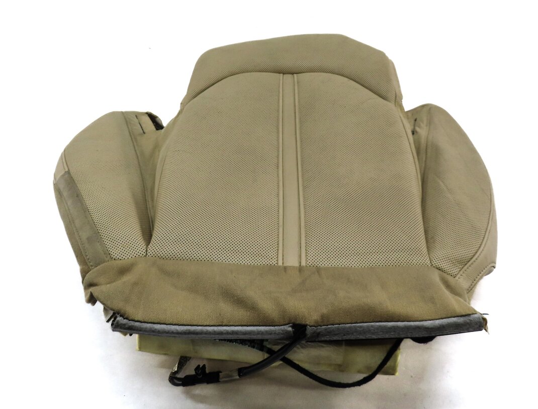 Thumbnail 3: 2011 AUDI A8 (D4 4H) FRONT RIGHT LOWER HEATED VENTED MASSAGE SEAT CUSHION BEIGE