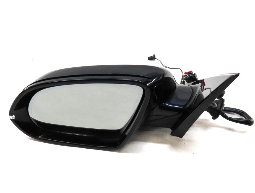 Thumbnail 4: 11-14 AUDI A8 S8 (D4 4H) LEFT P-FOLD LANE KEEP BLIND HEAT DOOR MIRROR (BLUE)