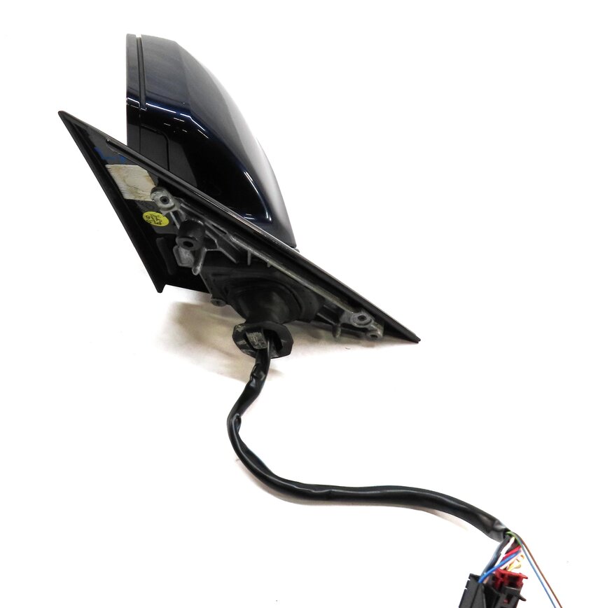 Thumbnail 5: 11-14 AUDI A8 S8 (D4 4H) LEFT P-FOLD LANE KEEP BLIND HEAT DOOR MIRROR (BLUE)