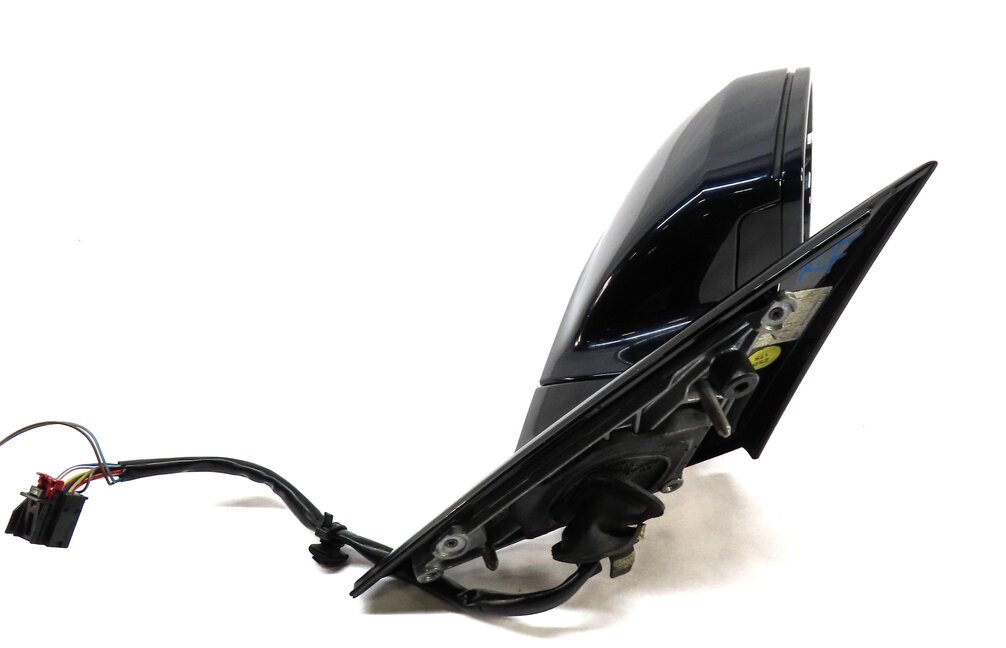 Thumbnail 5: 11-14 AUDI A8 S8 (D4 4H) RIGHT P-FOLD LANE KEEP BLIND HEATED DOOR MIRROR (BLUE)
