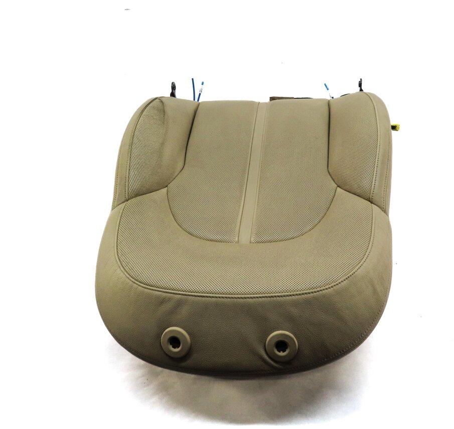 Thumbnail 4: 2011 AUDI A8 (D4 4H) FRONT LEFT UPPER HEATED VENTED MASSAGE SEAT CUSHION (BEIGE)