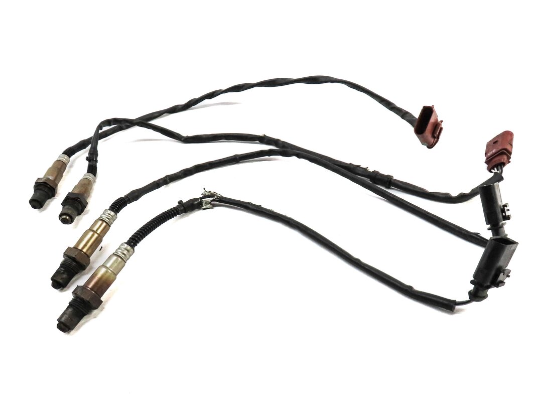 Thumbnail 2: 2011 AUDI A8 (D4 4H) 4.2L CDRA ENGINE PRE & POST CAT O2 OXYGENT SENSOR SET 4