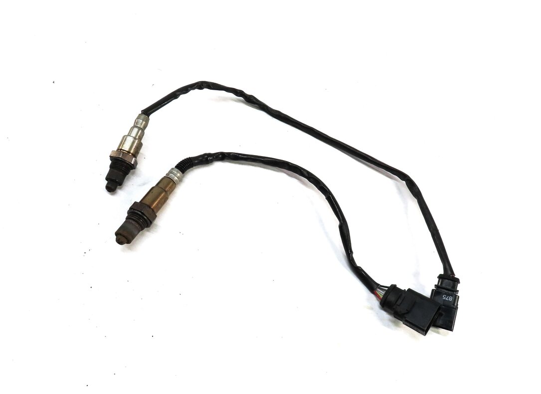 Thumbnail 3: 2018 AUDI A4 (B9 8W) 2.0L TURBO CYMC ENGINE PRE & POST CAT O2 OXYGEN SENSOR SET2