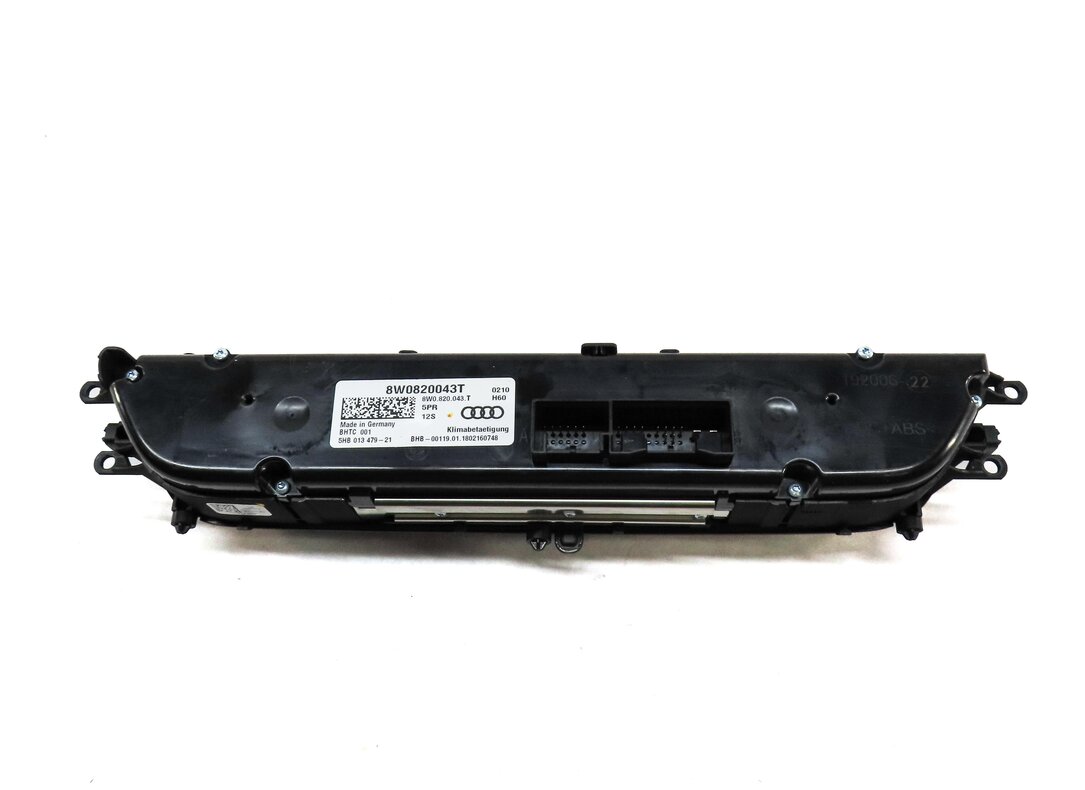 Thumbnail 5: 17-20 AUDI A4 A5 Q5 S5 SQ5 (B9 FY 8W 8W6 80A) FRONT TEMPERATURE CLIMATE CONTROL