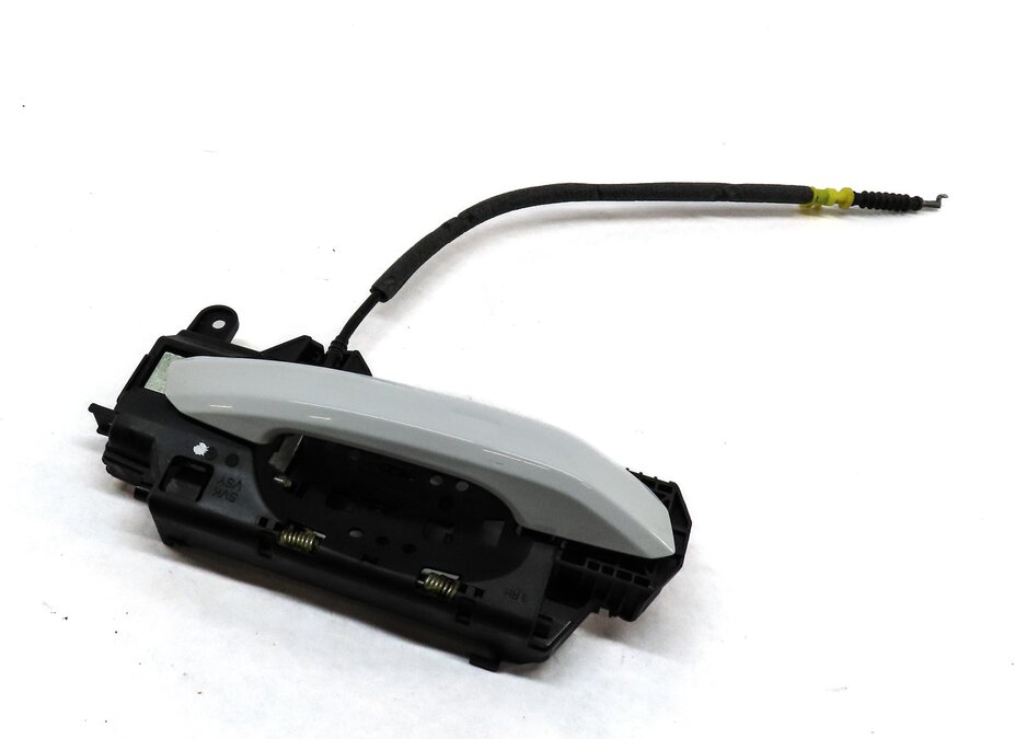 2017-2021 AUDI ALLROAD A4 A5 S5 (B9 8W F5) RIGHT REAR DOOR HANDLE (WHITE)