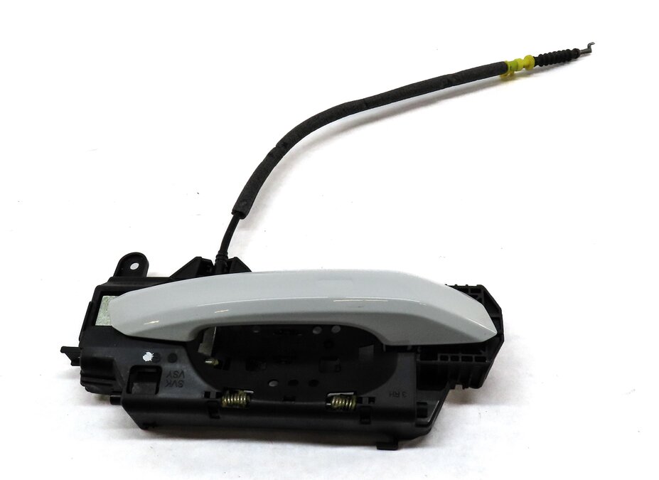Thumbnail 2: 2017-2021 AUDI ALLROAD A4 A5 S5 (B9 8W F5) RIGHT REAR DOOR HANDLE (WHITE)