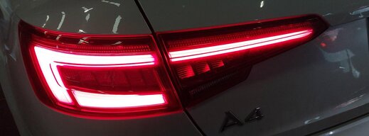 Thumbnail 3: 2017-2019 AUDI A4 (B9 8W) LEFT DRIVER REAR INNER TRUNK LED TAILLIGHT LIGHT LAMP
