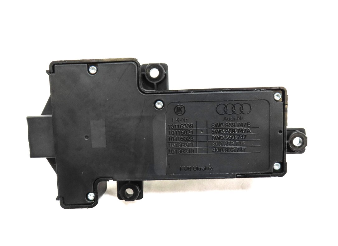 Thumbnail 8: 2018 AUDI A4 (B9 8W) FRONT LEFT DRIVER SEAT ADJUST ADJUSTMENT SWITCH (BEIGE)