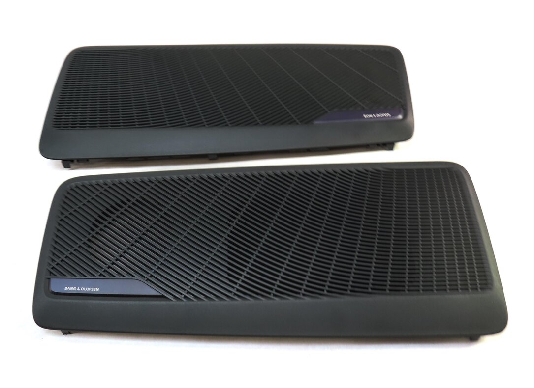 Thumbnail 2: 2018 AUDI A4 (B9 8W) FRONT REAR BANG & OLUFSEN SPEAKER COVER GRILLE SET 9 (GRAY)