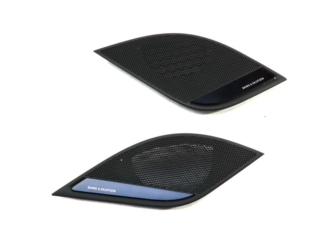 Thumbnail 4: 2018 AUDI A4 (B9 8W) FRONT REAR BANG & OLUFSEN SPEAKER COVER GRILLE SET 9 (GRAY)