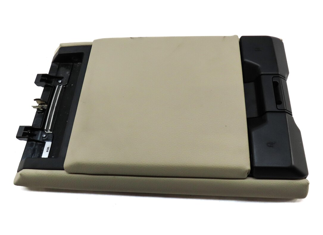 Thumbnail 5: 2018 AUDI A4 (B9 8W) REAR SEAT CENTER CONSOLE ARM ARMREST CUPHOLDER (BEIGE Z1)
