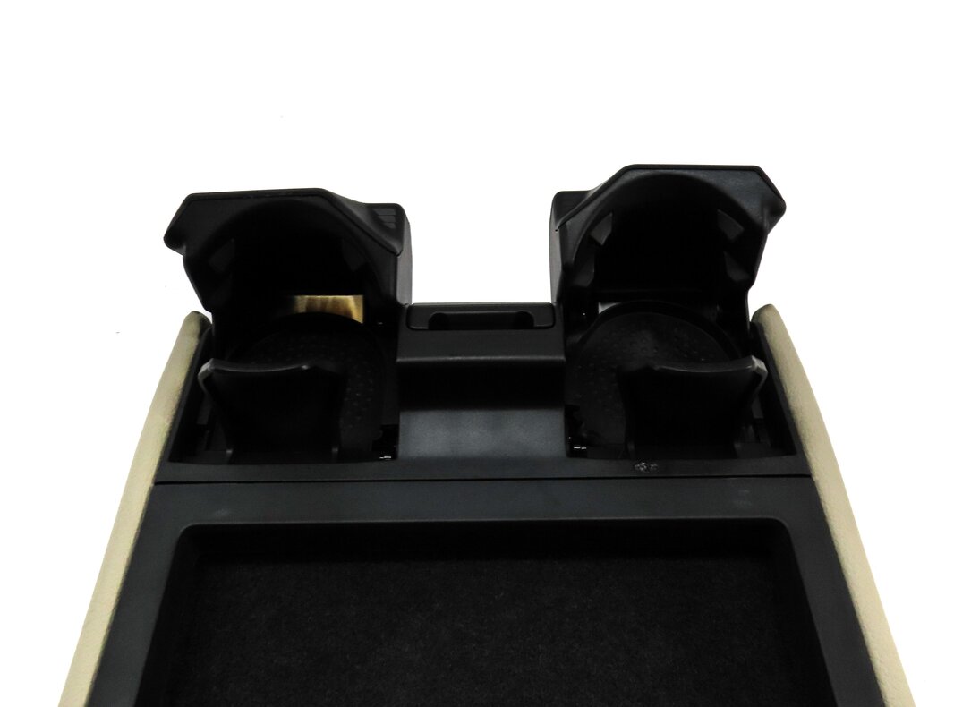 Thumbnail 7: 2018 AUDI A4 (B9 8W) REAR SEAT CENTER CONSOLE ARM ARMREST CUPHOLDER (BEIGE Z1)
