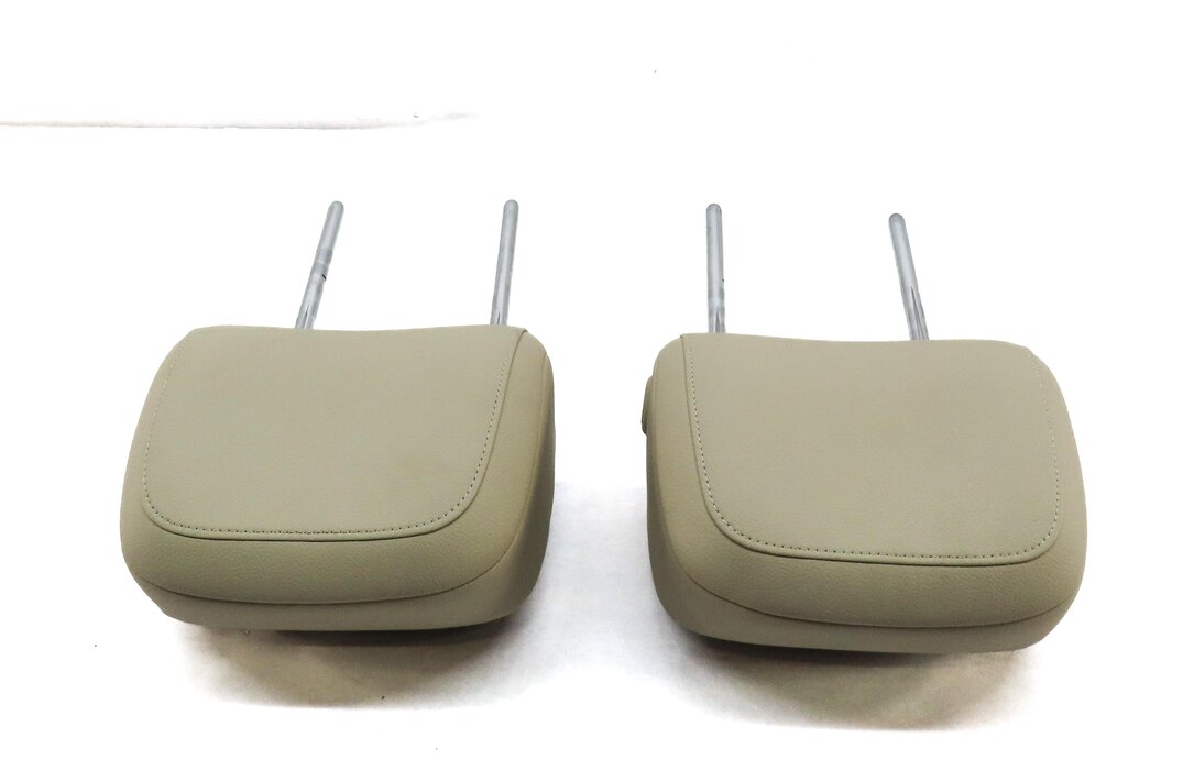 Thumbnail 3: 17-19 AUDI A4 A5 S5 B9 MLB FRONT LEFT DRIVER RIGHT PASSENGER HEADREST SET2 BEIGE