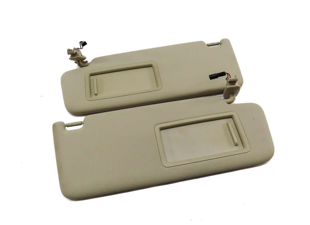 Thumbnail 6: 17-19 AUDI A4 A5 S5 B9 MLB FRONT LEFT DRIVER RIGHT PASSENGER HEADREST SET2 BEIGE