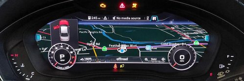 Thumbnail 1: 18-20 AUDI A4 A5 Q5 S5 B8 B9 FY 80A AUTO AWD SPEEDOMETER INSTRUMENT CLUSTER 75k