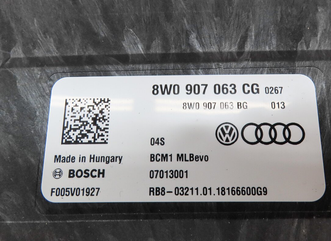 Thumbnail 4: 2017-2020 AUDI A4 A5 Q5 Q7 S5 SQ5 (B9 8W 8W6 80A 4M) ONBOARD POWER SUPPLY MODULE