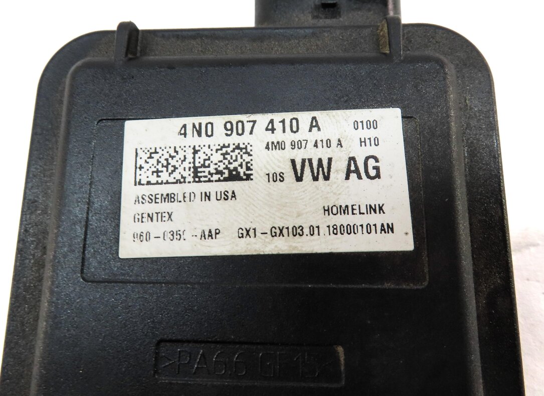 Thumbnail 5: 2018 AUDI A4 (B9 8W) HOMELINK GARAGE DOOR OPENER CONTROL MODULE 4N0907410A