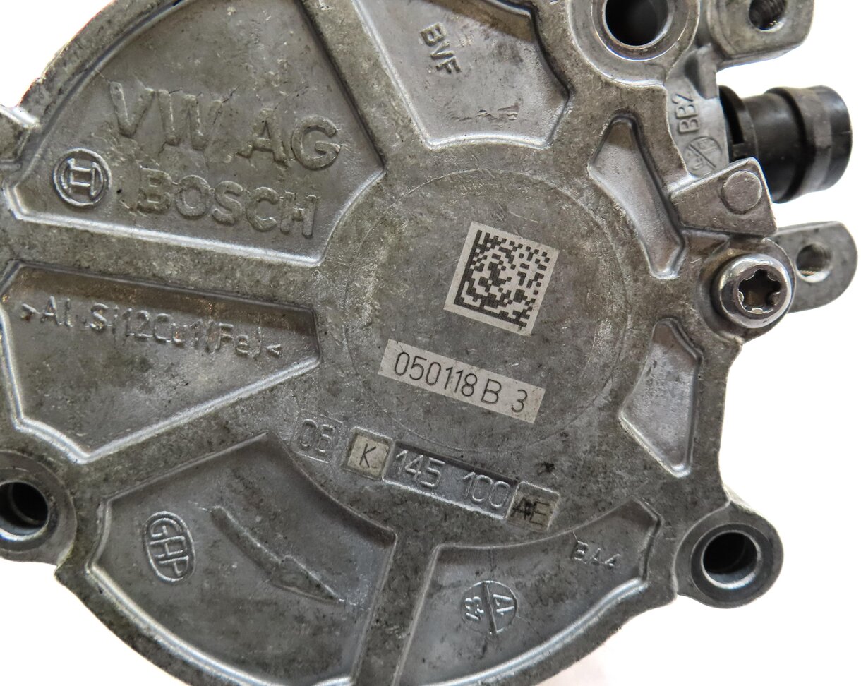 Thumbnail 6: 17-23 AUDI A3 A4 A5 A6 Q3 Q5 Q7 (9V C7 8U B8 4M FY) 2.0L TURBO BRAKE VACUUM PUMP