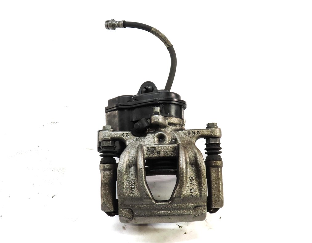Thumbnail 2: 17-19 AUDI A4 A5 (B9 8W 8W6 F5) RIGHT PASSENGER REAR BRAKE CALIPER w/ ACTUATOR