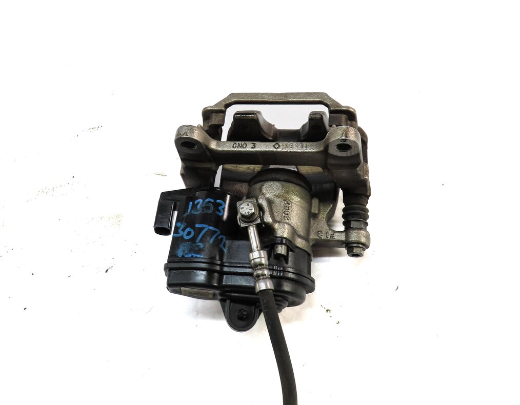 Thumbnail 4: 17-19 AUDI A4 A5 (B9 8W 8W6 F5) RIGHT PASSENGER REAR BRAKE CALIPER w/ ACTUATOR