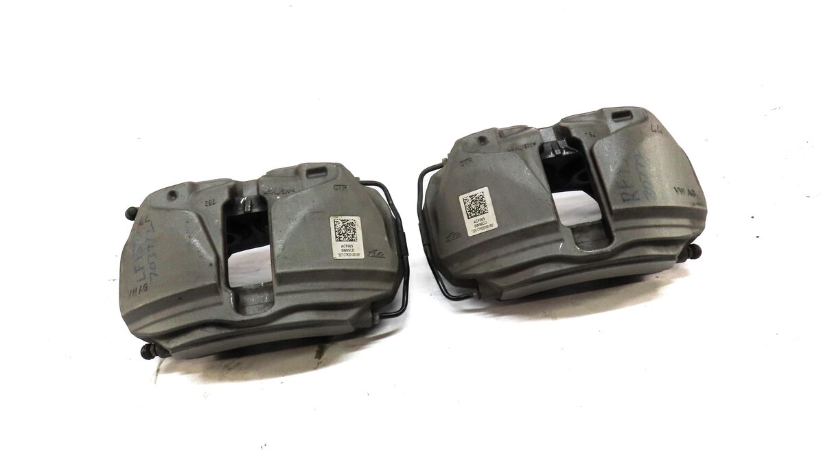 2017-2019 AUDI A4 A5 (B9 8W 8W6) FRONT LEFT & RIGHT BRAKE CALIPER SET-2