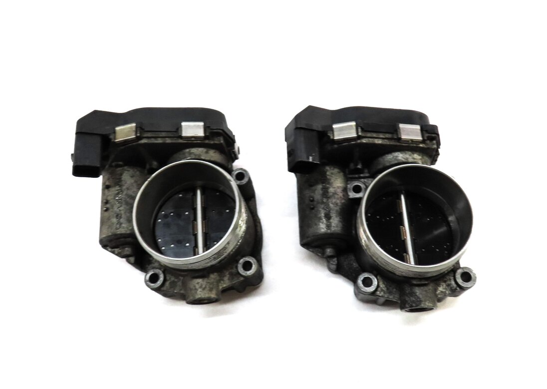 Thumbnail 3: 08-18 BMW 5 7 X5 X6 X5M X6M (F01 F10 F12 F15 F16) 4.4L N63 S63 THROTTLE BODY SET