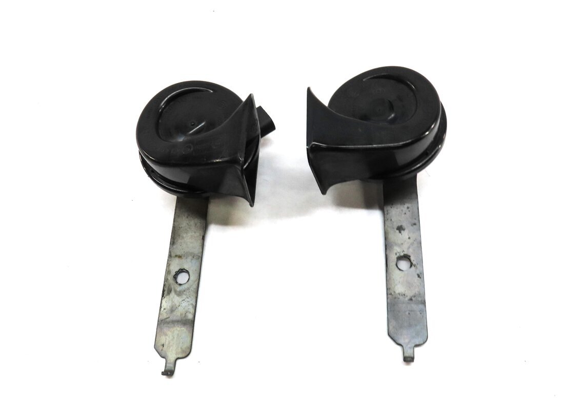Thumbnail 2: 2010-2014 BMW X5 X6 (E70 E71) HIGH & LOW TONE SAFETY HORN SET-2
