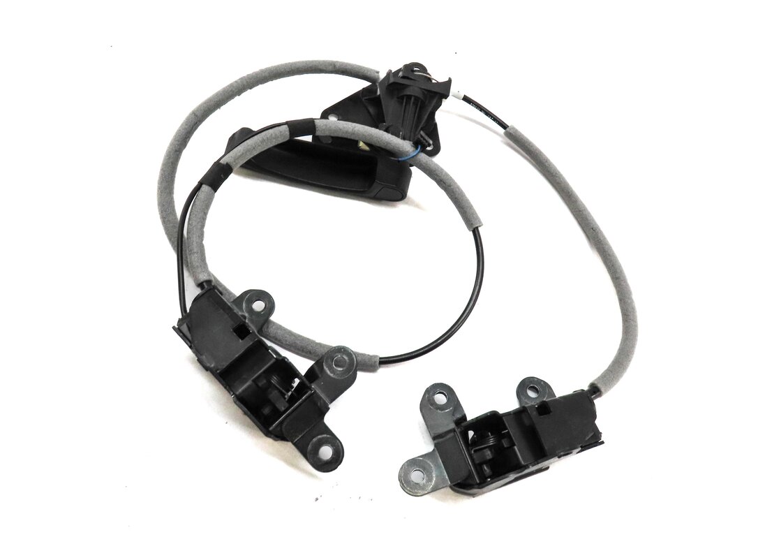 2012 BMW X5 (E70) REAR TAILGATE TRUNK LOWER LEFT & RIGHT LOCK LATCH SET w/ CABLE