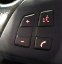 Thumbnail 6: 2012 BMW X5 (E70) FRONT LEFT & RIGHT STEERING WHEEL SWITCH BUTTON SET 2