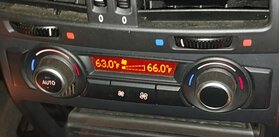 Thumbnail 2: 2007-2013 BMW X5 (E70) REAR HEATER A/C CLIMATE TEMPERATURE CONTROL PANEL