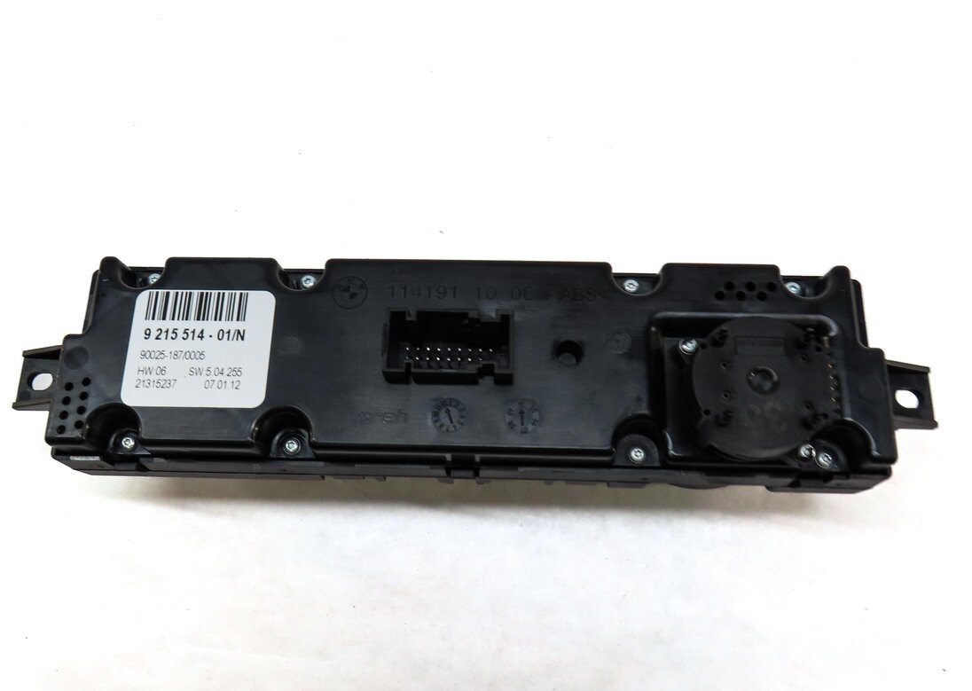 Thumbnail 5: 2007-2013 BMW X5 (E70) REAR HEATER A/C CLIMATE TEMPERATURE CONTROL PANEL