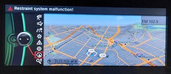 Thumbnail 2: 10-14 X5 X5M X6 X6M (E70 E71 E72) 8.8" FRONT GPS NAVIGATION MEDIA DISPLAY SCREEN
