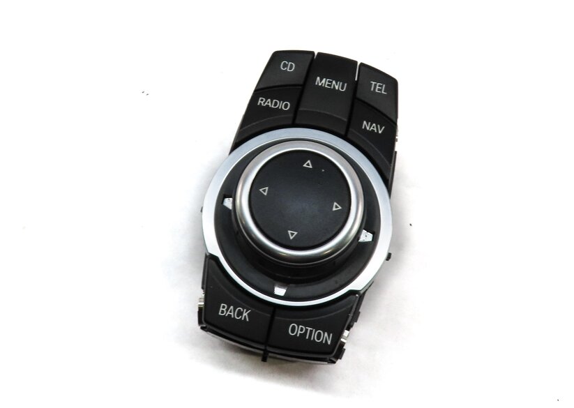 2012 BMW X5 (E70) RADIO STEREO NAVIGATION I-DRIVE CONTROL KNOB & BUTTON PANEL