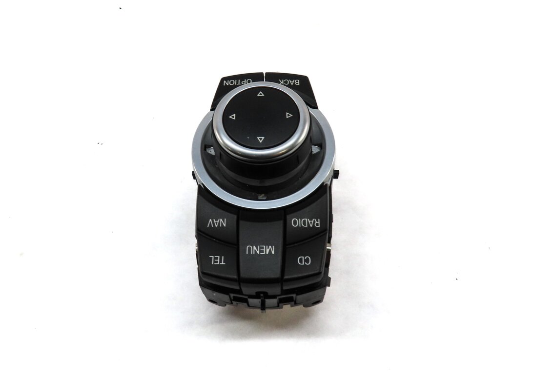 Thumbnail 4: 2012 BMW X5 (E70) RADIO STEREO NAVIGATION I-DRIVE CONTROL KNOB & BUTTON PANEL