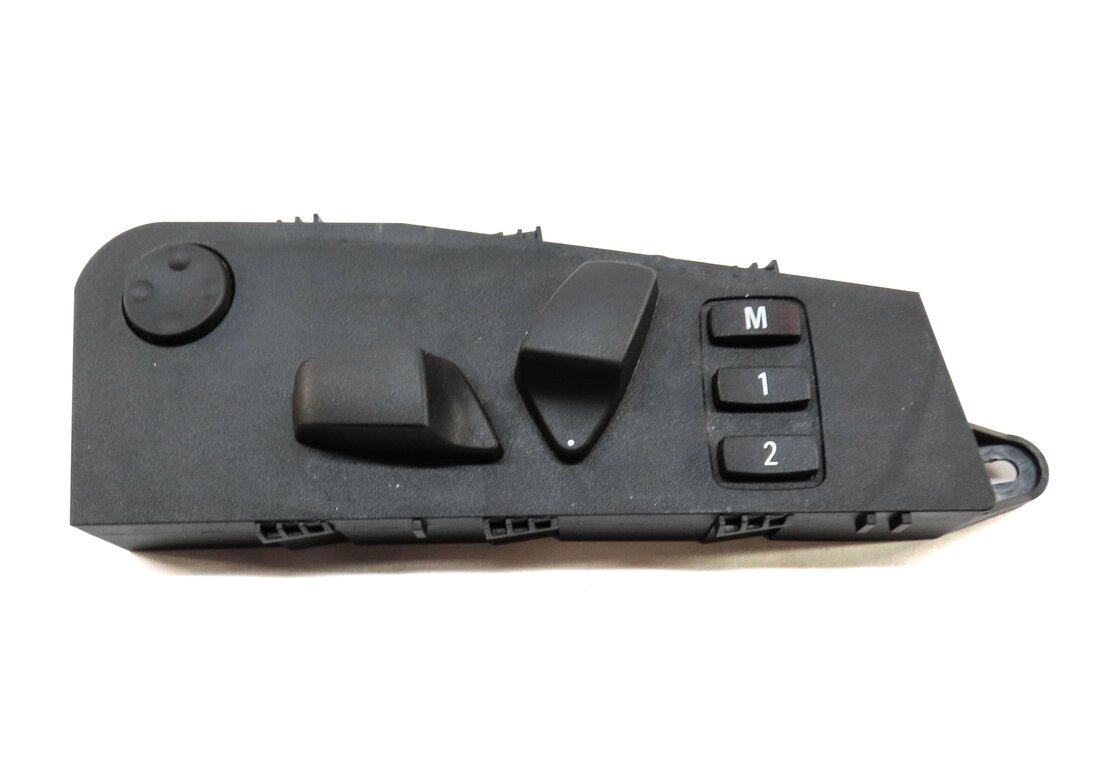 Thumbnail 2: 2012 BMW X5 (E70) FRONT LEFT DRIVER SEAT ADJUST AJUSTMENT SWITCH (BLACK)