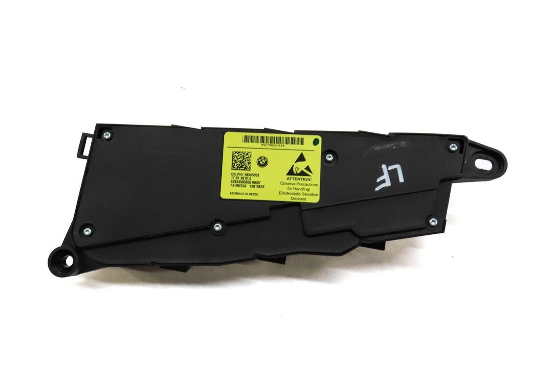 Thumbnail 4: 2012 BMW X5 (E70) FRONT LEFT DRIVER SEAT ADJUST AJUSTMENT SWITCH (BLACK)