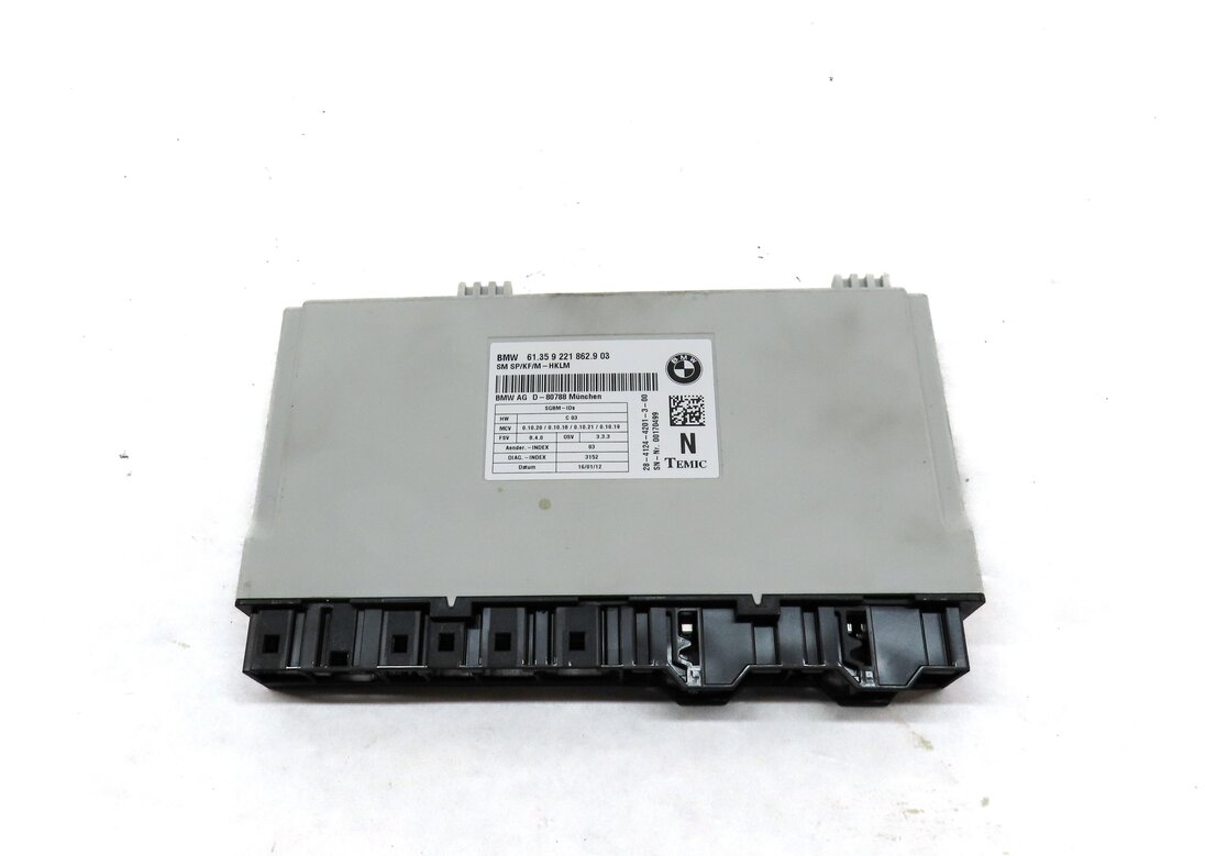 Thumbnail 3: 2011-2014 BMW X5 X5M X6 X6M (E70 E71) FRONT LEFT COMFORT SEAT CONTROL MODULE