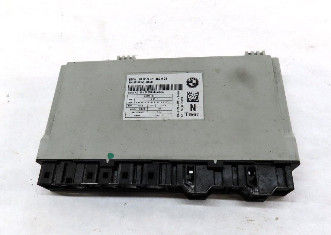 Thumbnail 3: 2011-2014 BMW X5 X5M X6 X6M (E70 E71) FRONT RIGHT COMFORT SEAT CONTROL MODULE