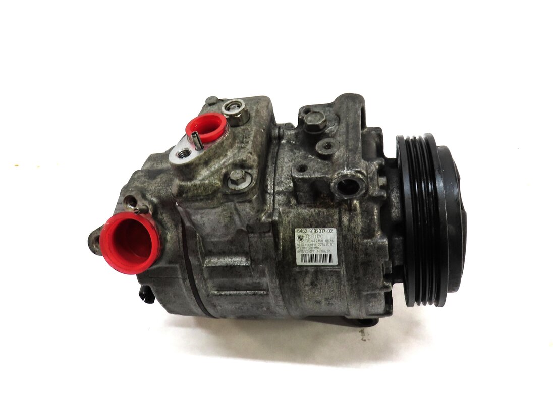 Thumbnail 2: 2008-2014 BMW X5 X6 X6M (E70 E71) 4.4L TWIN TURBO A/C AIR COMPRESSOR PUMP MOTOR