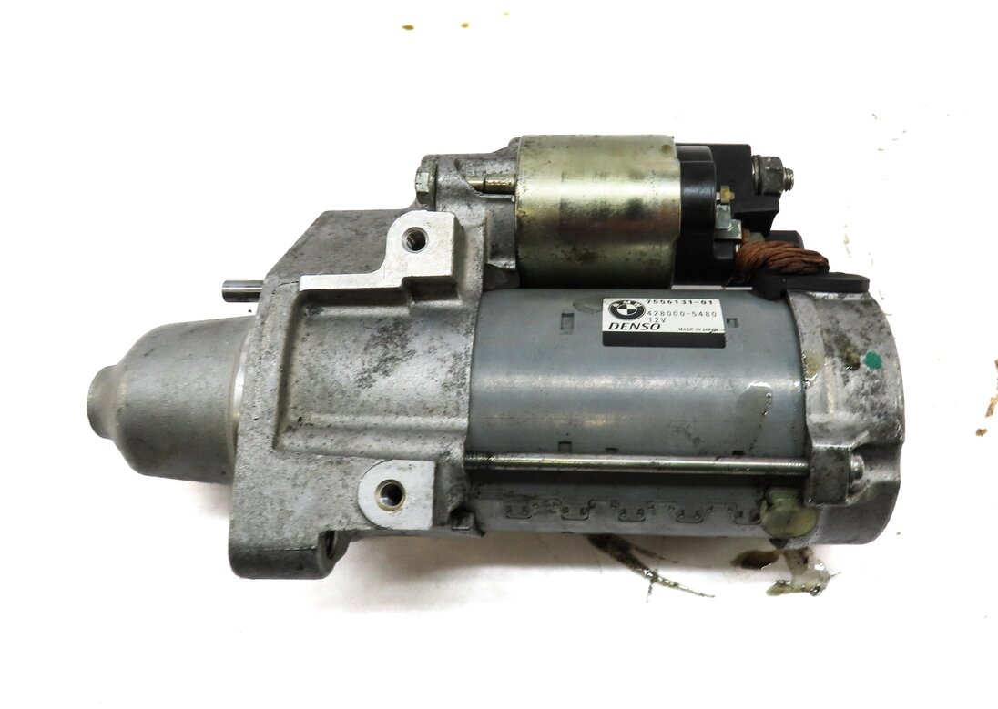Thumbnail 5: 09-14 BMW 550i 650i 750i B7 X5 X6 (F10 F01 E70 E71) 4.4 TWIN TURBO STARTER MOTOR