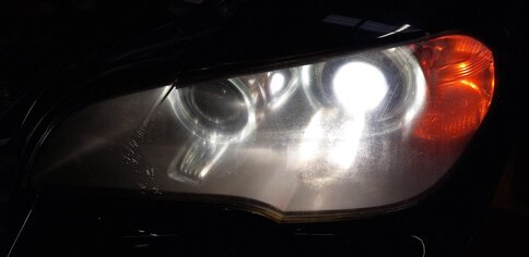 Thumbnail 2: 2012-2013 BMW X5 (E70) LEFT FRONT DRIVER HID XENON ADAPTIVE HEADLIGHT LIGHT LAMP