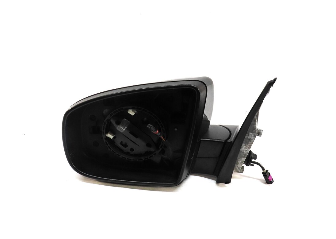 Thumbnail 4: 2010-2013 BMW X5 (E70) LEFT P-FOLD AUTODIM CAMERA HEATED DOOR MIRROR (BLACK)