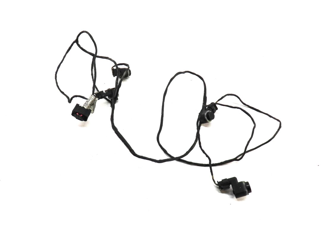 2012 BMW X5 (E70) FRONT PARK ASSIST PDC SENSOR SET4 (OYSTER) w/ WIRING HARNESS
