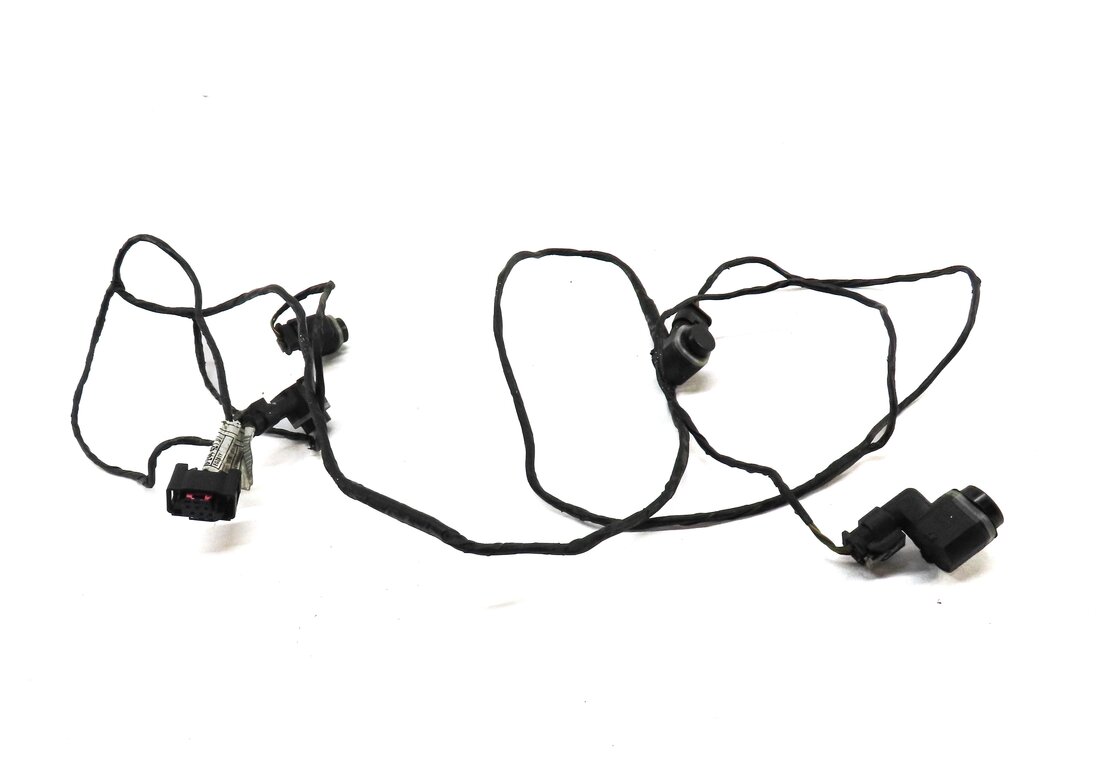 Thumbnail 2: 2012 BMW X5 (E70) FRONT PARK ASSIST PDC SENSOR SET4 (OYSTER) w/ WIRING HARNESS
